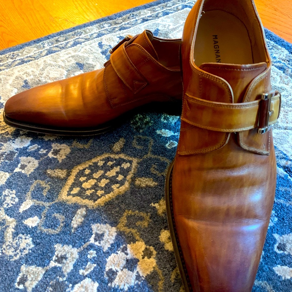 Magnanni Buckle Men’s Dress Shoe, 11.5